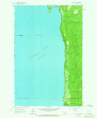 Download a high-resolution, GPS-compatible USGS topo map for Woods Bay, MT (1966 edition)