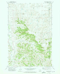 Download a high-resolution, GPS-compatible USGS topo map for Woods Water, MT (1975 edition)