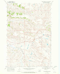 Download a high-resolution, GPS-compatible USGS topo map for Woody Mountain NW, MT (1972 edition)
