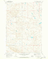 Download a high-resolution, GPS-compatible USGS topo map for Woody Mountain SE, MT (1973 edition)