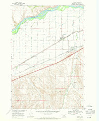 Download a high-resolution, GPS-compatible USGS topo map for Worden, MT (1971 edition)