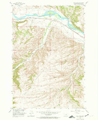 Download a high-resolution, GPS-compatible USGS topo map for Work Creek, MT (1974 edition)