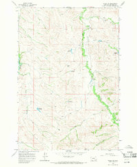 Download a high-resolution, GPS-compatible USGS topo map for Wyola NE, MT (1971 edition)