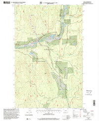 Download a high-resolution, GPS-compatible USGS topo map for Yaak, MT (2000 edition)