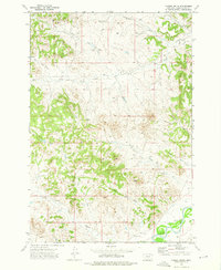 Download a high-resolution, GPS-compatible USGS topo map for Yarger Butte, MT (1976 edition)