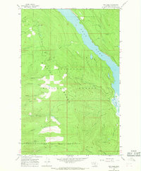Download a high-resolution, GPS-compatible USGS topo map for Yew Creek, MT (1968 edition)