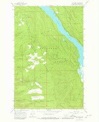 Download a high-resolution, GPS-compatible USGS topo map for Yew Creek, MT (1980 edition)