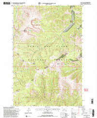 Download a high-resolution, GPS-compatible USGS topo map for Yogo Peak, MT (1997 edition)