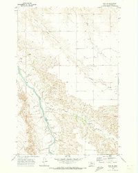 Download a high-resolution, GPS-compatible USGS topo map for Zero NE, MT (1973 edition)