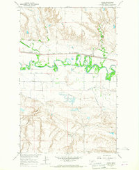 Download a high-resolution, GPS-compatible USGS topo map for Zurich, MT (1967 edition)