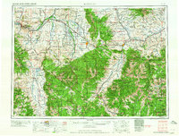 preview thumbnail of historical topo map of Bozeman, MT in 1965