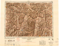 1947 Map of Avon, MT, 1951 Print
