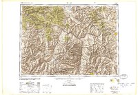 1947 Map of Philipsburg, MT, 1949 Print