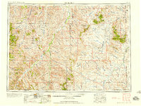 1958 Map of Ekalaka, MT