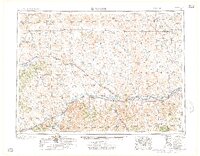 1957 Map of Forsyth, MT