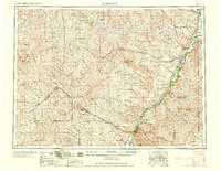 1958 Map of Glendive