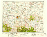 1954 Map of Fort Benton, MT
