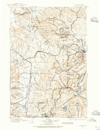 1899 Map of Helena, 1956 Print