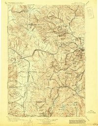 1903 Map of Helena, 1929 Print