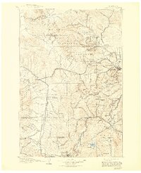 1903 Map of Avon, MT, 1943 Print
