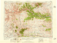 1959 Map of Zortman, MT