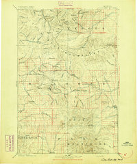 1894 Map of Little Belt Mts.