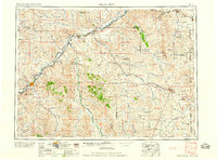 1958 Map of Baker, MT