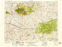 preview thumbnail of historical topo map of Roundup, MT in 1958