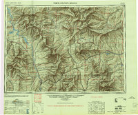 1948 Map of White Sulphur Springs, 1951 Print