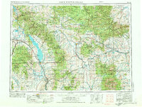 preview thumbnail of historical topo map of White Sulphur Springs, MT in 1958
