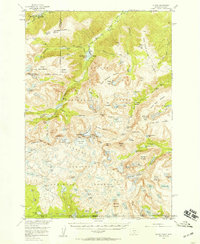 Download a high-resolution, GPS-compatible USGS topo map for Alpine, MT (1957 edition)