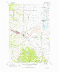 Download a high-resolution, GPS-compatible USGS topo map for Anaconda, MT (1964 edition)