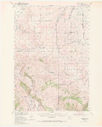 Download a high-resolution, GPS-compatible USGS topo map for Anceney, MT (1971 edition)