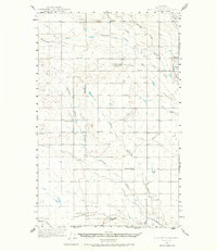 Download a high-resolution, GPS-compatible USGS topo map for Antelope Coulee, MT (1974 edition)