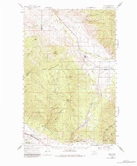 1959 Map of Arlee, MT, 1983 Print