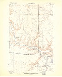 preview thumbnail of historical topo map of Hill County, MT in 1904