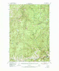 Download a high-resolution, GPS-compatible USGS topo map for Basin, MT (1986 edition)