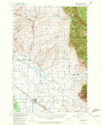 Download a high-resolution, GPS-compatible USGS topo map for Belgrade, MT (1972 edition)