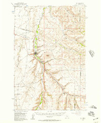 Download a high-resolution, GPS-compatible USGS topo map for Belt, MT (1957 edition)