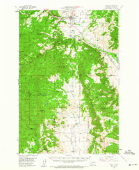 Download a high-resolution, GPS-compatible USGS topo map for Boulder, MT (1964 edition)