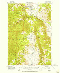 preview thumbnail of historical topo map of Boulder, MT in 1954