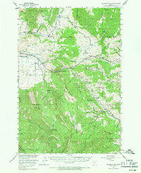 Download a high-resolution, GPS-compatible USGS topo map for Bozeman Pass, MT (1971 edition)