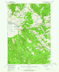 Download a high-resolution, GPS-compatible USGS topo map for Bozeman Pass, MT (1952 edition)