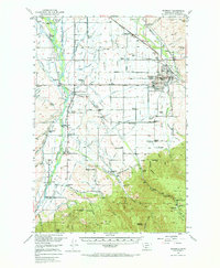 Download a high-resolution, GPS-compatible USGS topo map for Bozeman, MT (1969 edition)