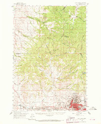 Download a high-resolution, GPS-compatible USGS topo map for Butte North, MT (1969 edition)