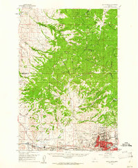 Download a high-resolution, GPS-compatible USGS topo map for Butte North, MT (1961 edition)