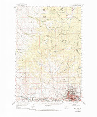 Download a high-resolution, GPS-compatible USGS topo map for Butte North, MT (1987 edition)