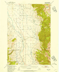 Download a high-resolution, GPS-compatible USGS topo map for Cameron, MT (1954 edition)