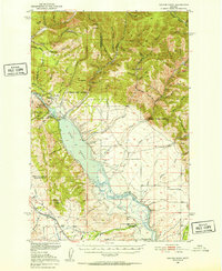 Download a high-resolution, GPS-compatible USGS topo map for Canyon Ferry, MT (1952 edition)
