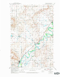 Download a high-resolution, GPS-compatible USGS topo map for Cascade, MT (1981 edition)